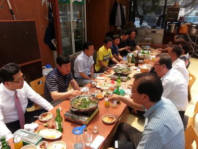 장안구 방범기동순찰대 대장과의 간담회 가져